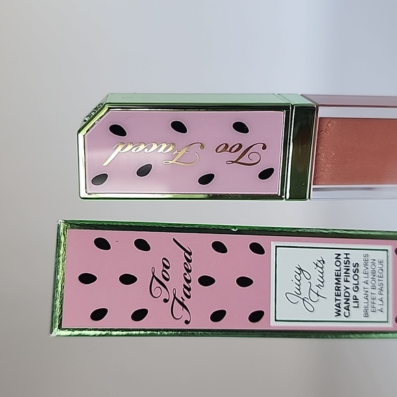 Too Faced Watermelon Candy Finish Lip Gloss - A Melon Reasons - Picture 3 of 8